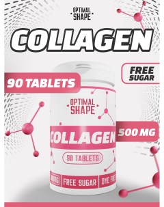 Препарат для суставов и связок Коллаген 90 таблеток Optimal shape