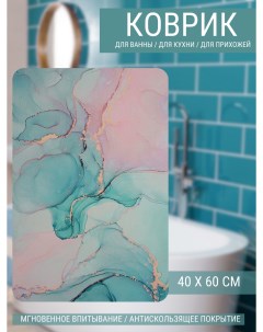 Коврик для ванны напольный противоскользящий быстросохнущий KW_019 Vibes_by_mars