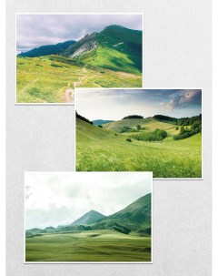 Постеры интерьерные Альпийские луга Ru-print
