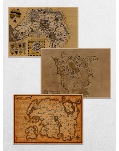 Постеры интерьерные The Elder Scrolls Ru-print