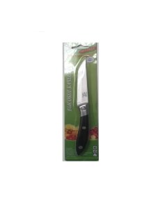 Нож кухонный С 6 VS 4145 лезвие 90 мм пластиковая ручка Sanliu 666