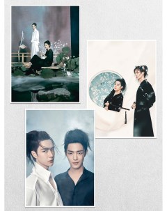 Постеры интерьерные UNIQ K pop Ван Ибо Wang Yibo 8 Картина Ru-print