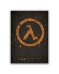 Картина для интерьера на холсте Half Life Ru-print