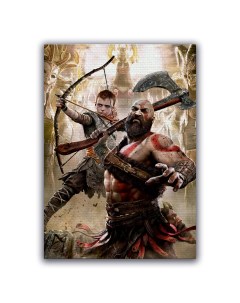 Картина для интерьера на холсте God Of War Ru-print