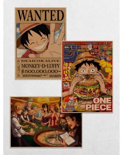 Постеры интерьерные One Piece Ru-print