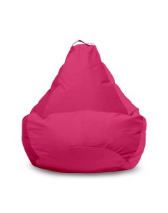 Кресло мешок Груша XXXL микровелюр розовый Pufon