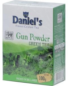 Чай зеленый листовой 100 г Daniels
