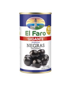 Маслины Farovila чёрные гигантские с косточкой El faro
