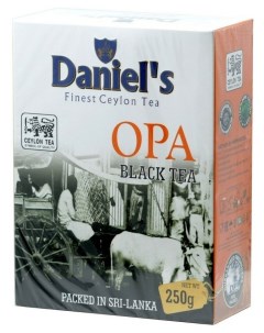 Чай черный OPA листовой 250 г Daniels