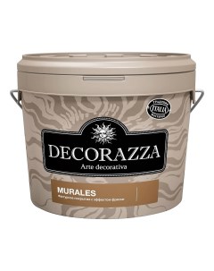 Штукатурка для декора Murales рельефная белая 6 кг Decorazza