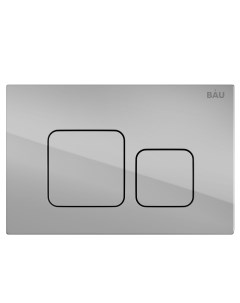 Кнопка смыва BAU Soul Q00016 для инсталляции хром Bauedge
