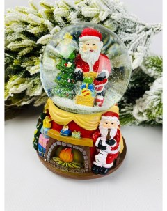 Световая фигура Дед Мороз с санками подарков 17183 1 разноцветный RGB Merry christmas