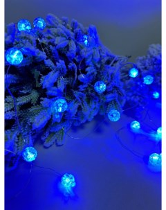 Световая гирлянда новогодняя Занавес 16915 1 3 м синий Merry christmas
