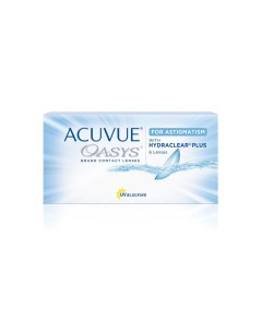 Контактные линзы Oasys for Astigmatism with Hydraclear Plus 6 R 8 6 3 00 0 75 60 Acuvue