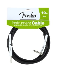 Инструментальный кабель 10 Angel inst Cable Black Fender