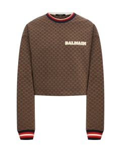 Хлопковый свитшот Balmain