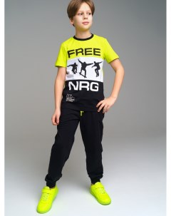 Комплект трикотажный для мальчиков фуфайка футболка брюки Playtoday tween
