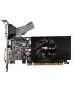 Видеокарта PCI E GeForce GT610 Ninja NF61NP023F 1GB DDR3 64bit 40nm 810 1000MHz DVI HDMI CRT Sinotex