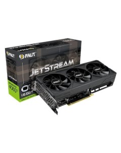 Видеокарта Palit NVIDIA GeForce RTX 4060 Ti JetStream 16GB NE6406 NVIDIA GeForce RTX 4060 Ti JetStre