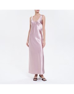 Розовое платье длины макси Lulight