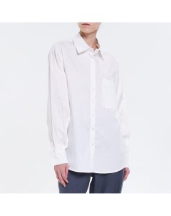 Белая рубашка с карманом Engibar