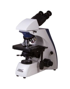 Микроскоп MED 35B световой оптический биологический 40 1000x на 5 объективов белый Levenhuk