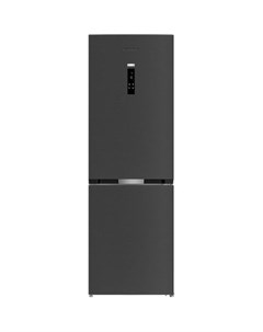 Холодильник двухкамерный GKPN66830FXD No Frost инверторный стальной антрацит Grundig