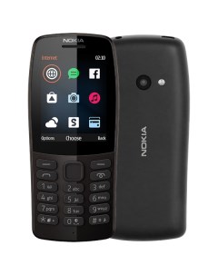 Телефон Nokia 210 Black