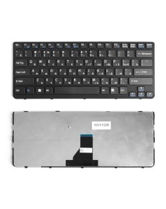 Клавиатура для Sony Vaio SVE14 SVE14111 SVE14129 SVE14139 Series черная с рамкой KB 101128 Topon