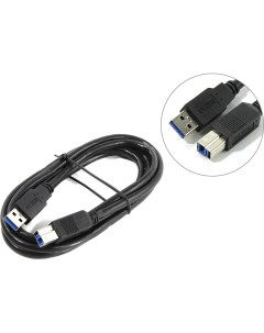 Кабель USB 3 0 Am USB 3 0 Bm 1 8 м черный K555 K555 Smartbuy