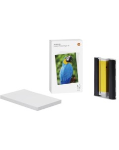 Фотобумага A6 273 г м глянцевая 40 листов односторонняя BHR6757GL для термической печати Xiaomi