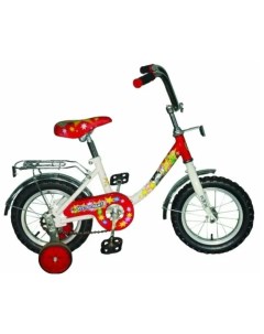 Велосипед детский Ну погоди 12В белый красный Navigator
