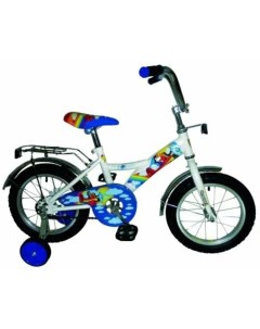 Велосипед детский Ну погоди Kite 14 белый синий Navigator