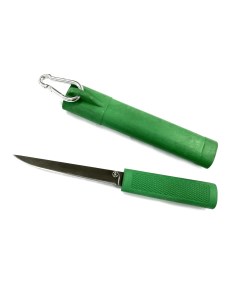Нож Чукотка D2 резинопластик зеленый Русский булат