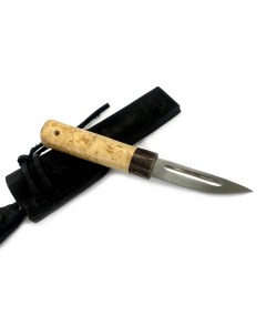 Нож Якутский Быхычча сталь 95х18 карельская береза Мастерская сковородихина