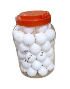 Мячи для настольного тенниса R18073 60 шт в тубе серия Advance белый Sportex