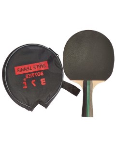 Ракетка для настольного тенниса в чехле черный зеленый Sportex