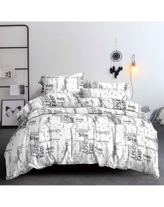 Комплект постельного белья Site 2спальный светло бежевый Домашняя мода