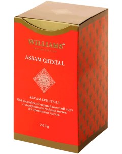 Чай черный Assam crystal листовой 100 г Williams