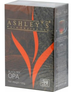 Чай черный ОРА листовой 100 г Ashley's