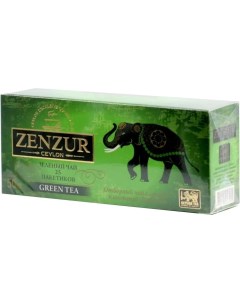 Чай зеленый Green Tea 25 пакетиков Zenzur