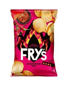 Чипсы картофельные огненный чили 70 г Fry`s