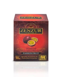 Чай черный Passion Fruit с кусочками маракуйи 100 г Zenzur