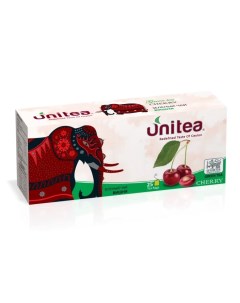 Чай зеленый Вишня 25 пакетиков Unitea