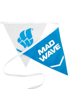 Гирлянда растяжка Флажки M150605016W 2500 см синий Mad wave