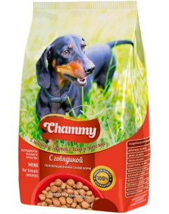 Сухой корм для собак для мелких пород говядина 10 кг Chammy