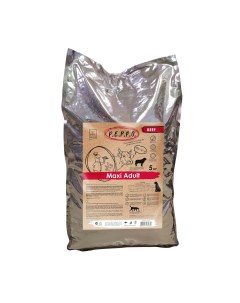 Сухой корм для собак Maxi Adult для крупных пород говядина 5 кг Peppo
