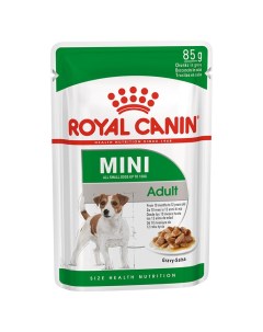 Влажный корм для собак Mini Adult для мелких пород мясо 85г Royal canin