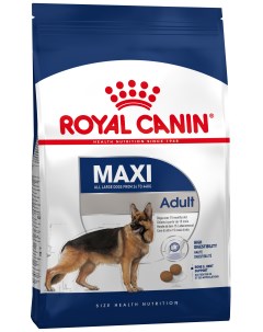 Сухой корм для собак Maxi Adult 15 кг Royal canin
