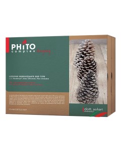 Энергетический лосьон Red Type стимулирующий рост волос Phitocomplex Energizing Dott.solari (италия)